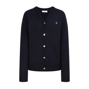 [헤지스]헤지스 여성 [울] 네이비 브이넥 가디건 WSSW4DU02N2
