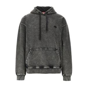 디젤 캥거루 포켓 풀오버 후드 티셔츠 A19325 0KIBZ 9XXA