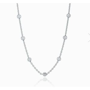 [로이드] [실버925] 컷팅볼 스테이션 이태리체인 목걸이 LLNS51545