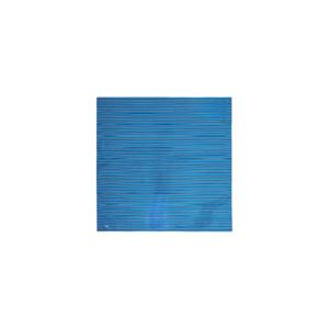 25 FW 토템 여성 블루   네이비 스트라이프 실크 스카프 261771F029004