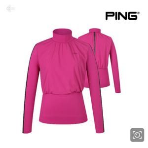 [핑]여성   하이넥   긴팔 티셔츠 121B3TR068_ PK