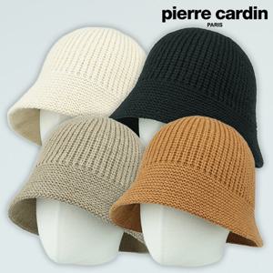[햇츠온]pierre cardin 브랜드 겨울 여성 보넷 벙거지 뜨개 방한 울 모자 2C4309BN AA