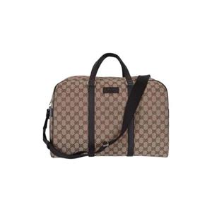 구찌 GG 슈프림 캔버스 보스턴백 베이지 에보니 610105-KY9KN-9886