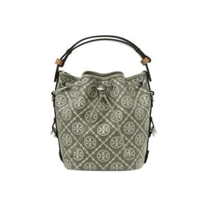 토리버치 monogram drawstring fastening bucket bag 178739