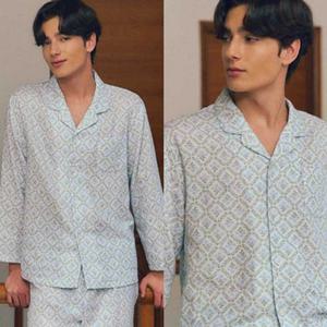 [비너스] 면100 도톰한 이중직 남성 데일리 파자마 잠옷 [VPA4554M]