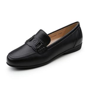 금강 랜드로바 여성 앞장식 로퍼 LANSLS5708WK1 경량 소가죽 논슬립