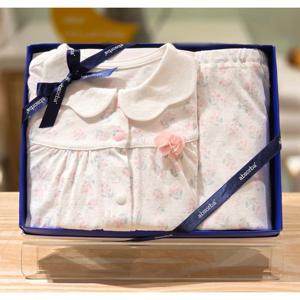 압소바 HK(26년봄신상)꽃 토끼 뱀부내의(아기내의) (2A1A10309)