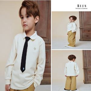 [빈]BA11TS01IV 아이보리 요꼬 카라 티셔츠