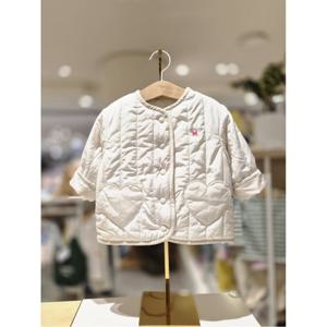 블루독베이비 10 26SS 신상(CR) 리버시블 하트 홑겹 패딩점퍼 (46114110020)