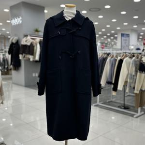 [숲]캐시미어혼방 울 떡볶이 후드 롱코트/SBBHC851A_SH