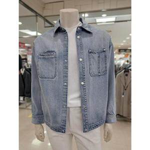 바쏘옴므 세이브존05 블루워싱세미오버핏데님셔켓 WSA5GU50ABU