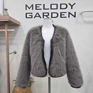 [멜로디가든]레자배색 안감누빔퍼자켓 M25WCJ106_SH