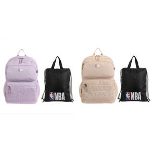 [엔비에이키즈(아동)]NBA LAL 고학년 메쉬포켓 신학기 책가방 세트 (K235AB005P)