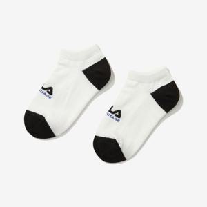 [휠라 키즈]리니어로고 스니커즈양말 (FK3SCG1009X_BLK)