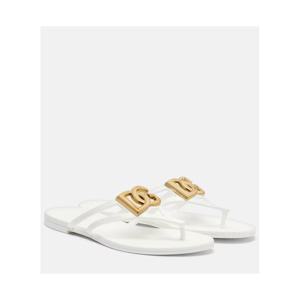 돌체앤가바나 DG 러버 통 샌들 P01138355