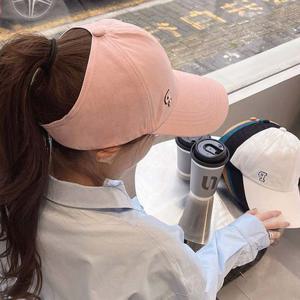 여자 포니테일 캡모자 트렌드 야구모자 1P 데일리 둘