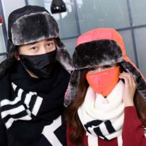 (은준a) 방한모자 귀돌이모자 털모자 패딩모자 보온모