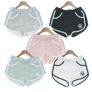 여성 여름 홈웨어 운동 러브키스 랍빠 반바지 숏팬츠