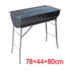 반달드럼 스탠드형(킹) 바베큐그릴(78x44x80cm)