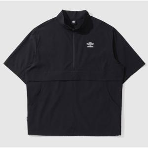 엄브로 시어서커 반팔 스탠넥 아노락 OO UP221CWT57 BLK