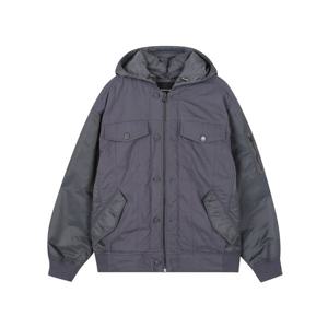 [버커루]남성 코튼 배색 아웃포켓 점퍼 B231JP340P