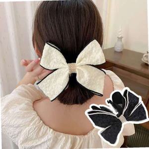 플라워 리본 바나나클립핀 ELH-054