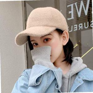가을 겨울 따뜻한 무지 베이직 털 캡 야구모자 캡모자