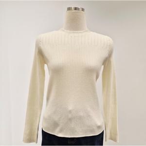 [비지트인뉴욕]메탈사 망사프릴 목폴라 니트 VC2LK11