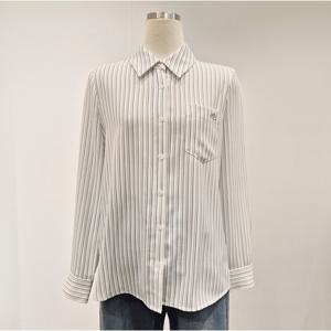 [비지트인뉴욕]스트라이프 베이직 기본 셔츠 VC2LS91