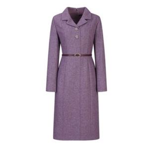 [씨]울 블렌디드 테일러드 벨티드 원피스 SJOAX2518