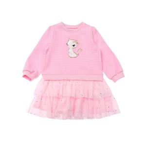 [프렌치캣(백)]PK 와플 캉캉 샤 원피스(Q51DKO230)