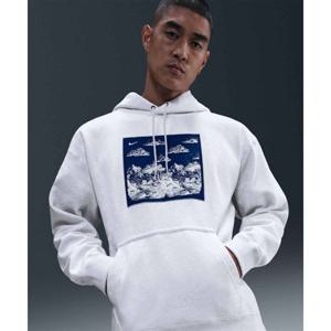 나이키 솔로 스우시 풀오버 플리스 후디 M - 버치 헤더블루 보이드 HV4115-051 247613