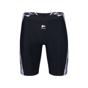 [레노마수영복]남성 지오메트리 4부 수영복 MS2F806-BK