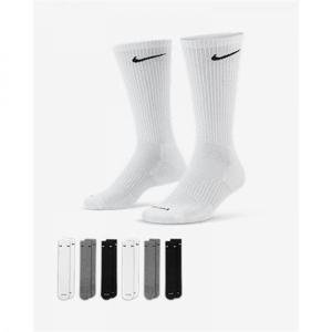 나이키 에브리데이 플러스 쿠션 트레이닝 크루 삭스(6켤레) - 멀티컬러 SX6897-965 276582 (SX6897-965)