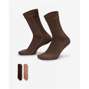 나이키 에브리데이 플러스 여성 라이트웨이트 크루 삭스(2켤레) - 멀티컬러 HQ7762-903 276077 (HQ7762-903)