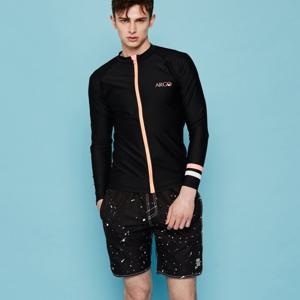 [ARGO]남성 상하세트 BYRON(BK) 집업 래쉬가드