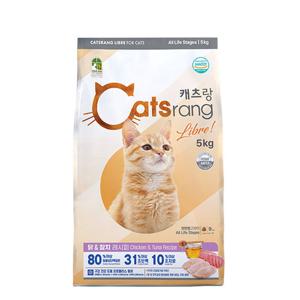캐츠랑 리브레 5kg 캣츠랑 고양이사료