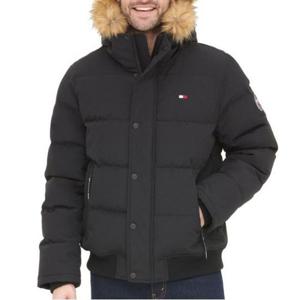 타미힐피거 숏 패딩 후드 자켓 남성 여성 159AP863