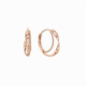 [로이드] 베이직 볼륨 스몰 원터치 14k 귀걸이 LOFJ3016G