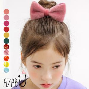 [아자브키즈] 렛미 리본 헤어 핀 여아 아동 헤어 악세사리