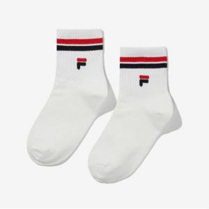 [휠라키즈] F로고 장목양말 (FK3SCF5350X_OWH)