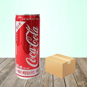 [코카콜라] 코카콜라 업소용 245ml x 30캔 음료수 탄산 사이다