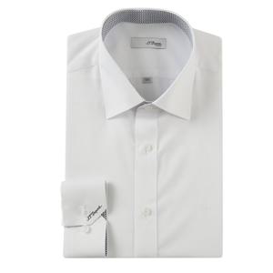 [에스티듀퐁(셔츠)]대전/여름 긴팔셔츠/얇고 가볍고 구김적은 슬림셔츠 SE4SM21LS316SWH