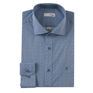 [에스티듀퐁(셔츠)]대전/일반핏/구김없는 TR소재 스판 캐쥬얼 여름셔츠 간절기 SE4SM11LS124SNY