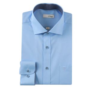 [에스티듀퐁(셔츠)]24대전/블루 일반핏/120수 면혼방 와이드카라 사계절셔츠 SE4SM11LS103SBU