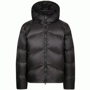 클라이드엔 FLDDU420M 사선 퀼팅 숏 다운점퍼