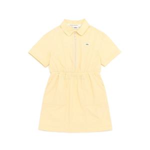 [내셔널지오그래픽 키즈] K232GOP010 여아 반집업 원피스 BUTTER