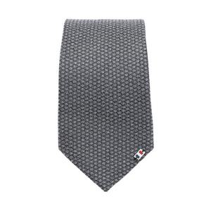 [에스티듀퐁(셔츠)]그레이 삼색 포인트 솔리드 넥타이 TE4SM61KA043TGY