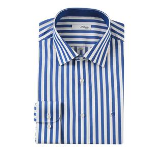 [에스티듀퐁(셔츠)]24대전/볼드한 스트라이프 여름 긴팔셔츠 SE4SM21LS323SNY