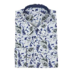 [에스티듀퐁(셔츠)]구김이적은 여름용  면텐셀 소재일반핏긴소매셔츠(SE4SM11LS127SNY)